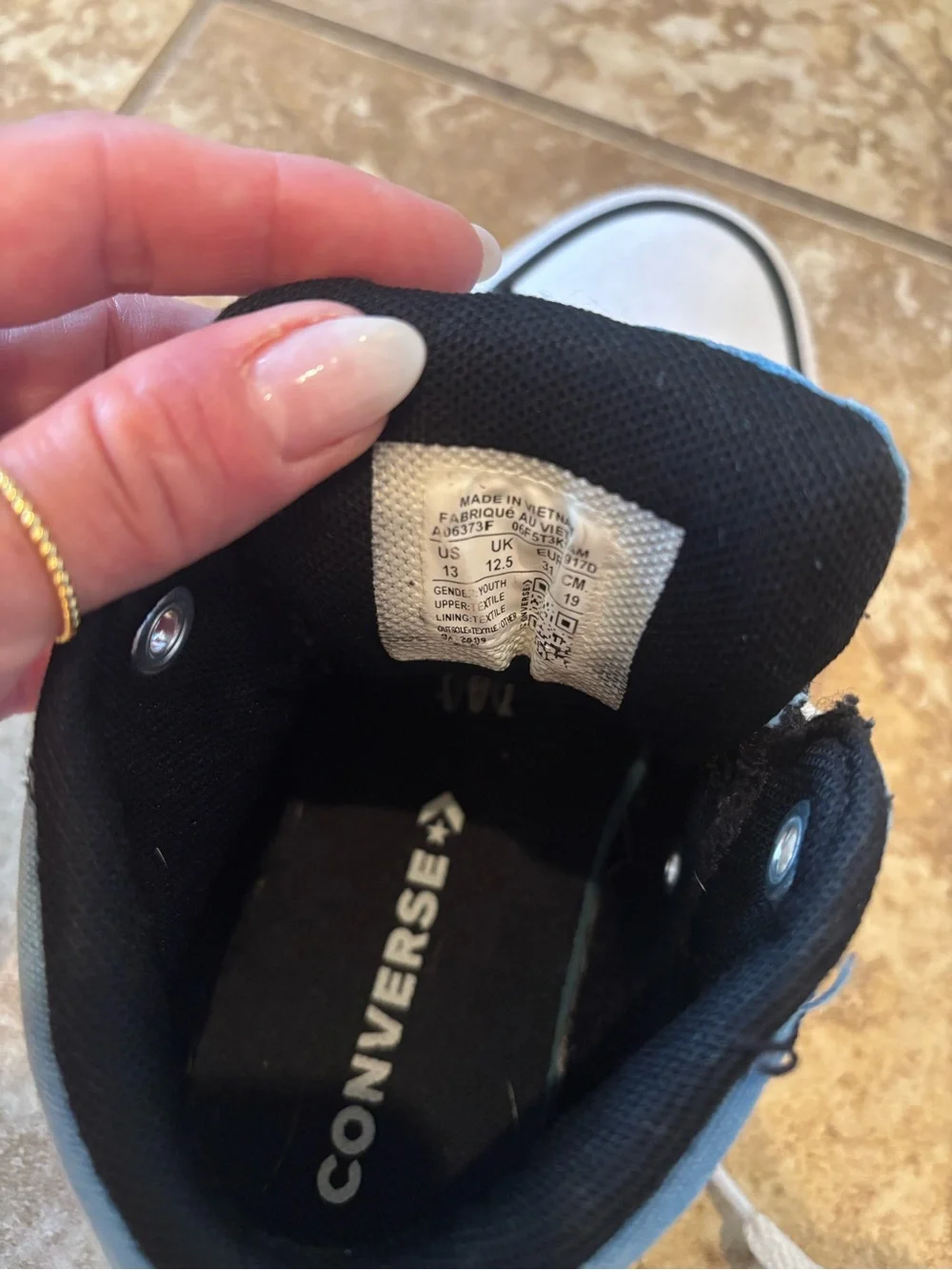 Boys Converse Mid 13